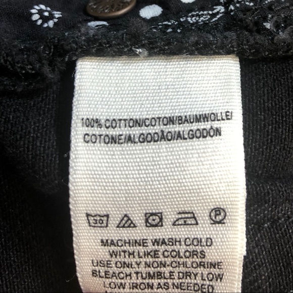 Free People Womens Black Denim Sofia Cutoff Shorts - Picture 11 of 14